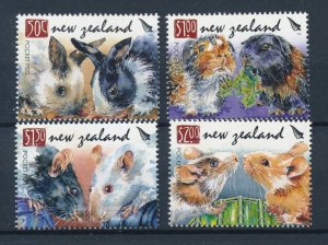 [111924] New Zealand 2008 Pocket pets rabbits rats hamsters  MNH