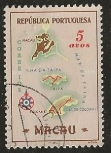 Macao - Scott # 385 - Used