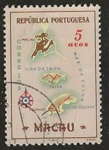 Macao - Scott # 385 - Used