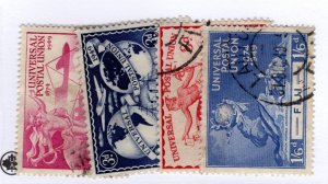 Fiji #141-144 Used - Stamp - CAT VALUE $9.85