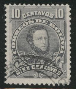 Bolivia Scott 107 Used