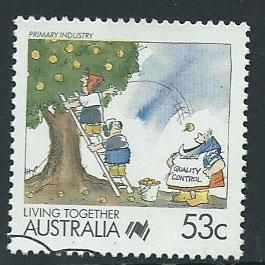 Australia SG 1125  VFU  from FDC