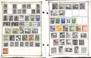 Malta Stamp Collection on 9 Regent Pages, 1860-1965 (AK)
