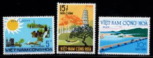 South Vietnam Scott 487-489 MH*  Tourism set