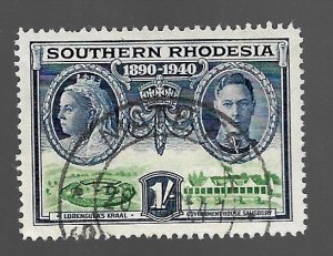 Southern Rhodesia 1940 - U - Scott #63 *