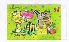 Germany 2013,Sc.#2722-2723 MNH, Illustrations by Janosh, Easter, self-adhesive