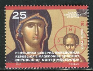 291 - NORTH MACEDONIA 2021- Christmas - MNH