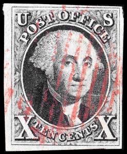 #2 VF-XF USED GEM WITH RED GRID CANCEL & PSE CERT WL2560 JT17