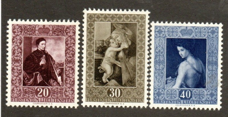 Liechtenstein 261-263 Set Mint never hinged