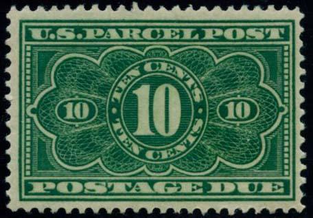 US Scott #JQ4 Mint, FVF, Hinged