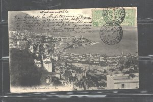 MONTE CARLO 1910 P.C. MAILED TO MONTREAL, QUEBEC (IF YOU WANT SCAN OF BACK CALL)