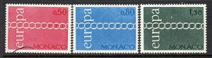 Monaco # 797-9, Mint Never Hinge.