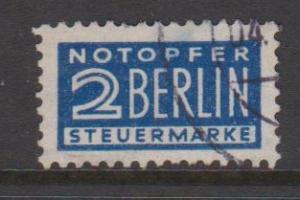 Germany Postal Tax Stamp Used