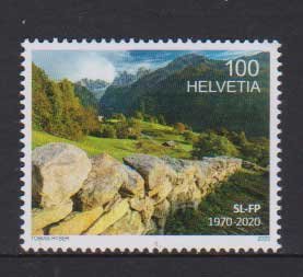 2020 Switzerland Landscape Conservation (Scott 1762) MNH