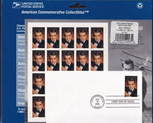 Scott #3692 Cary Grant Sheet of 20 Stamps w/FDC - Sealed Blue