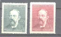 Bohemia B27-28 MNH Music(B.Smetana) SCV0.50