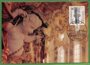 ag7238 - GERMANY - MAXIMUM CARD - 1985 - Architecture-