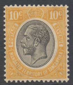 Tanganyika Scott 30 - SG94, 1927 George V 10c MH*