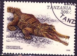 Tanzania 1996: Sc. # 1468; Used CTO Single Stamp