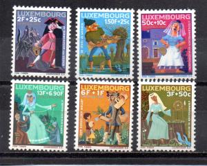 Luxembourg B252-B257 MNH