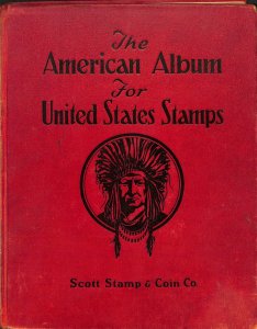 United States Stamp Collection in Scott American Album 1845-1933 Nice BOB