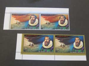 Ajman 1975 Sc 1193-4 space pair set MNH