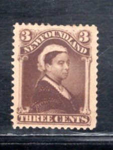 NEWFOUNDLAND  SC# 51 FVF/OG