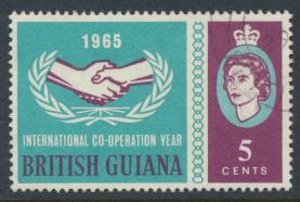 British Guiana SG 372 Used (Sc# 295 see details) cooperation year