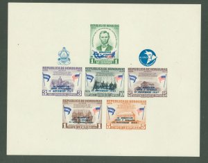 Honduras #C300a Mint (NH) Souvenir Sheet