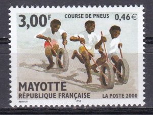 Mayotte, Ringed Race MNH / 2000