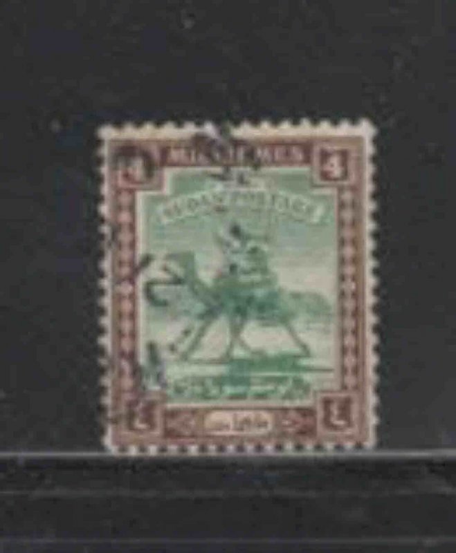 SUDAN #39 1927 4m CAMEL POST F-VF USED