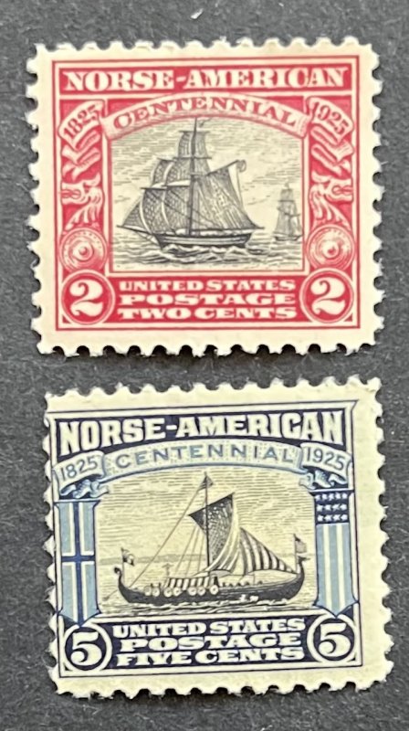 US Mint 620 & 621 Norse American 1925