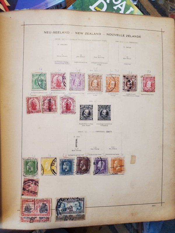 New Zealand antique rare stamps