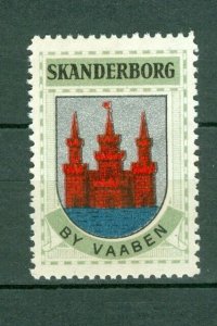 Denmark. 1940/42 Poster Stamp. MNG Coats Of Arms: Town: Skanderborg. Castle