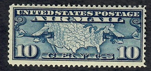 C7 Map and Planes MNH Single