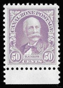 CANAL ZONE 114 50 cents J. Blackburn Stamp Mint OG NH VF