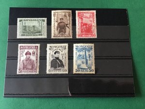 Mongolia Revolution Mounted Mint Stamps R44905