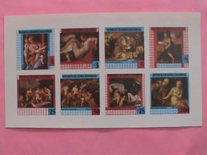 ​GUINEA EQUATORIAL STAMP- WORLD FAMOUS NUDE   PAINTING -MNH STAMP SHEET -RARE