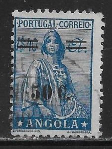 Angola 299 50c Ceres Surcharge single Used