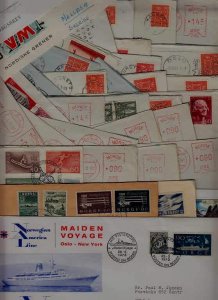 Norway 160 covers/cards 1960-95