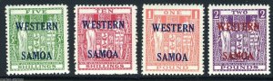 WESTERN SAMOA  SCOTT#216/19  SG#232/35 MINT NEVER HINGED ORIGINAL GUM