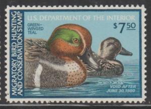 U.S. Scott #RW46 Duck Stamp - Mint NH Single