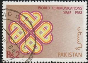 Pakistan, #593 Used From 1983