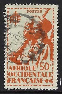 French West Africa 20 VFU Z2070