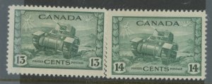 Canada #258-259 Mint (NH) Multiple