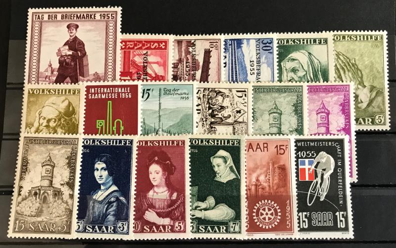 Saar: Lot MNH Issues