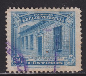 Venezuela 370 Simón Bolívar, Birth Place 1941