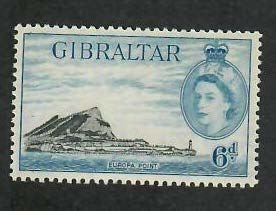 Gibraltar; Scott 140; 1953; Unused; NH