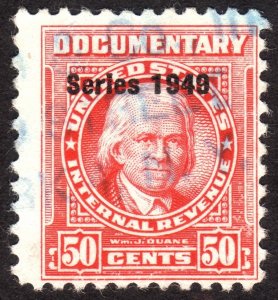 1949, US 50c, Documentary, Used, Sc R521