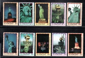 ST. VINCENT SC# 980-980I FVF/MNH